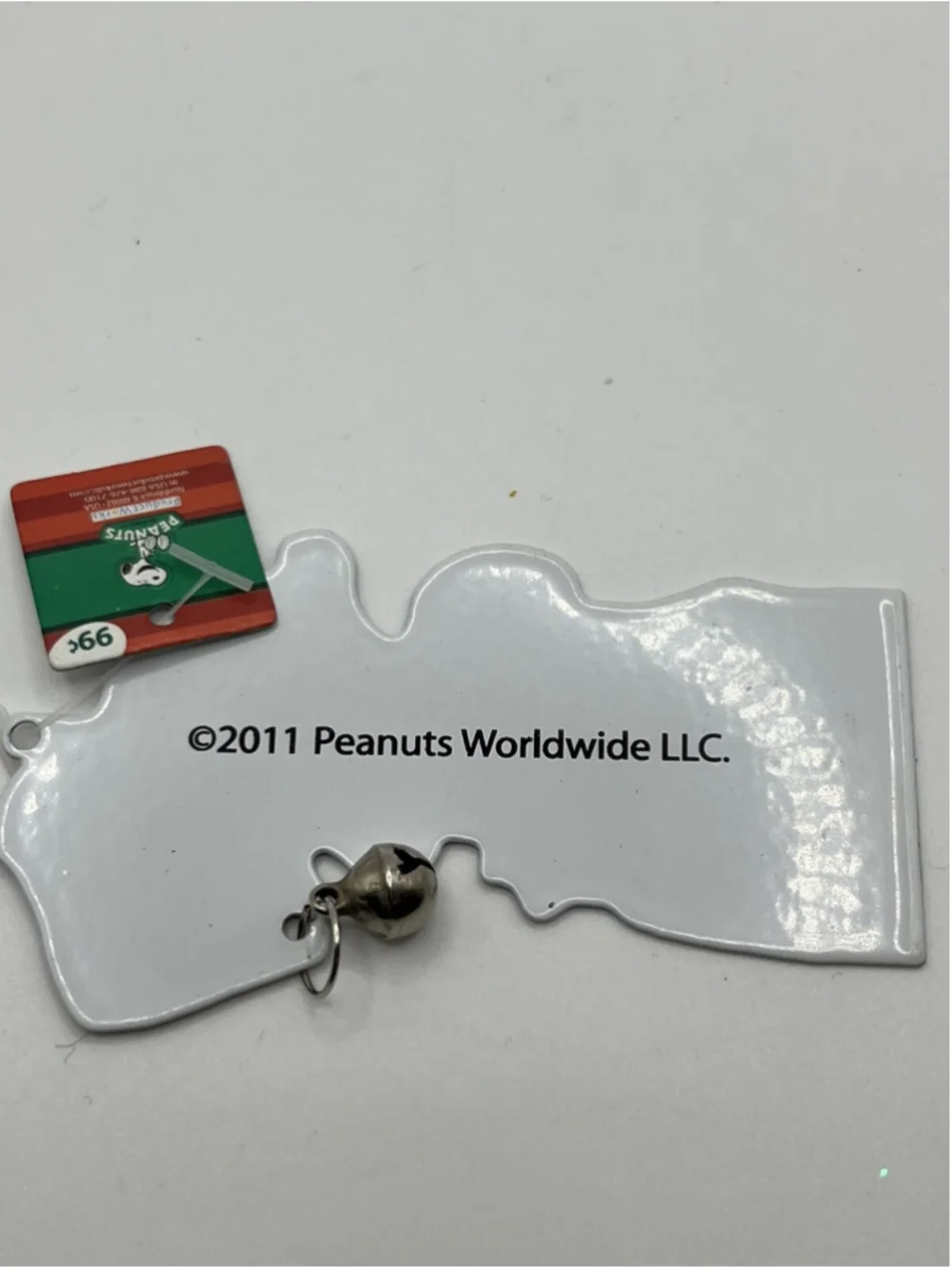 Peanuts Metal 3” Ornament/Decoration On/Off Stand Snoopy~2011BRAND NEW SEE